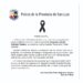 Comunicado de la polícia de San Luis