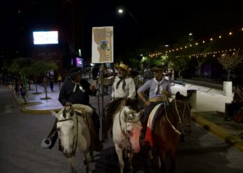 El 7° Paseo Gaucho nocturno le puso color y tradición a la ciudad de San Luis