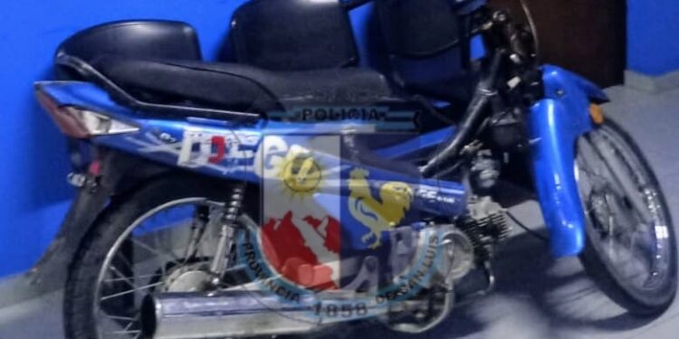 La Policía recuperó una moto que había sido robada
