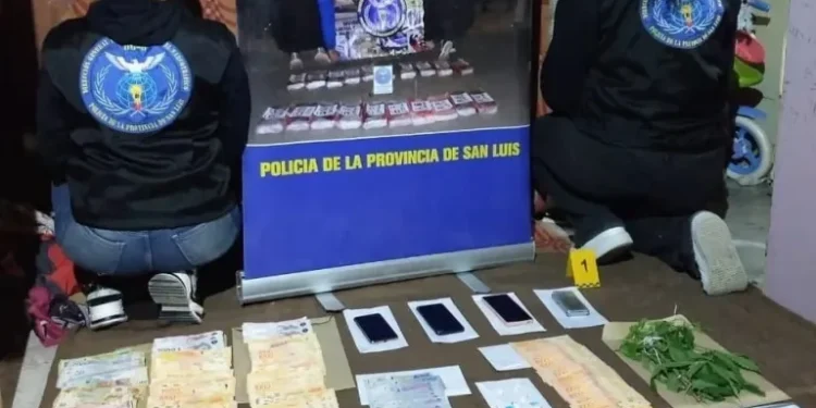 La Policía incautó droga por un valor de un millón de pesos