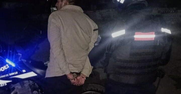 Tras una persecución, arrestaron a un motociclista