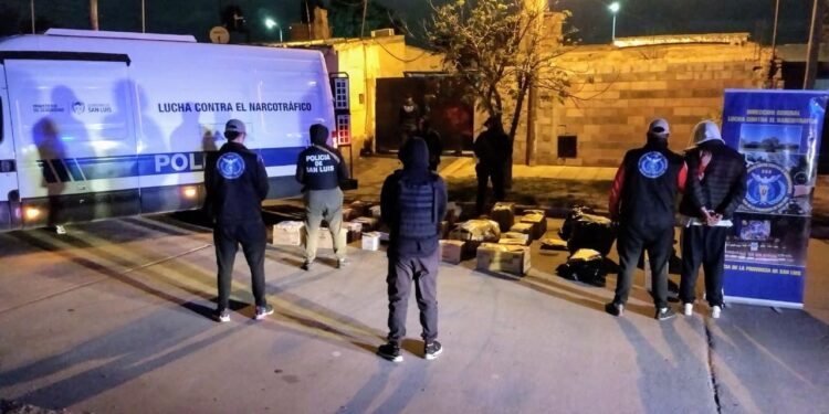 La Policía anuló un kiosco de drogas e incautó sustancias valuadas en más de 7 millones de pesos