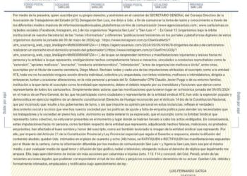 𝗔𝗧𝗘 𝗦𝗮𝗻 𝗟𝘂𝗶𝘀 𝗲𝘅𝗶𝗴𝗲 𝗮 𝗳𝘂𝗻𝗰𝗶𝗼𝗻𝗮𝗿𝗶𝗼𝘀 𝗱𝗲 𝗹𝗮 𝗦𝗲𝗰𝗿𝗲𝘁𝗮𝗿𝗶𝗮 𝗱𝗲 𝗖𝗼𝗺𝘂𝗻𝗶𝗰𝗮𝗰𝗶𝗼́𝗻 𝗱𝗲 𝗹𝗮 𝗣𝗿𝗼𝘃𝗶𝗻𝗰𝗶𝗮 𝘆 𝗮 𝗹𝗼𝘀 𝗺𝗲𝗱𝗶𝗼𝘀 𝗼𝗳𝗶𝗰𝗶𝗮𝗹𝗶𝘀𝘁𝗮𝘀 𝗾𝘂𝗲 𝘀𝗲 𝗿𝗲𝘁𝗿𝗮𝗰𝘁𝗲𝗻 𝘁𝗿𝗮𝘀 𝗱𝗶𝗳𝘂𝗻𝗱𝗶𝗿 𝗶𝗻𝗳𝗼𝗿𝗺𝗮𝗰𝗶𝗼́𝗻 𝗳𝗮𝗹𝘀𝗮 𝘆 𝗺𝗮𝗹𝗶𝗰𝗶𝗼𝘀𝗮
