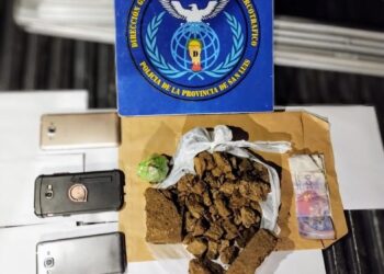 San Luis: la Policía incautó droga valuada en más de $5.500.000 y detuvo a tres hombres