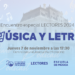 Lectores invita a participar del encuentro ‘Música y Letra’
