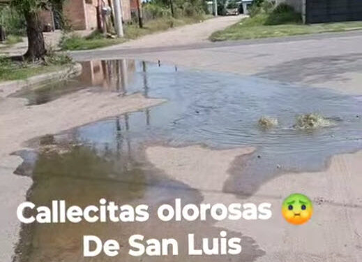 Otro derrame de aguas servidas