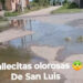 Otro derrame de aguas servidas