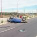 Dos personas heridas por el vuelco de un vehículo en la ruta Pescadores