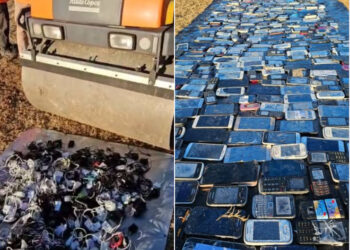 Destruyeron dispositivos electrónicos incautados en los últimos 5 años en los Complejos Penitenciarios de San Luis.