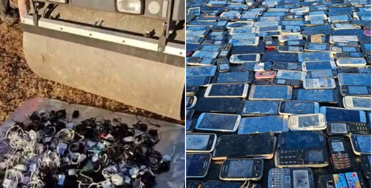 Destruyeron dispositivos electrónicos incautados en los últimos 5 años en los Complejos Penitenciarios de San Luis.