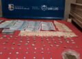 Secuestran cocaína valuada en $1.200.000 y detiene dos hombres durante allanamientos en San Luis