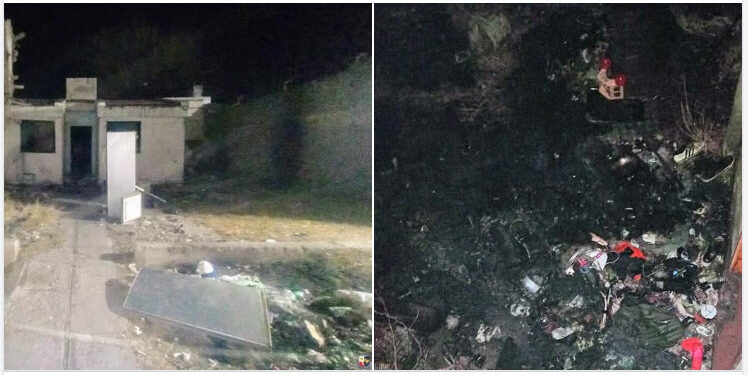 Sofocaron un incendio de basura en una vivienda en estado de abandono