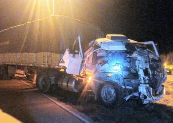 Dos camiones chocaron en la Autopista de las Serranías Puntanas