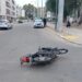 Una mujer y su hija resultaron heridas luego de un choque entre un automóvil y una motocicleta