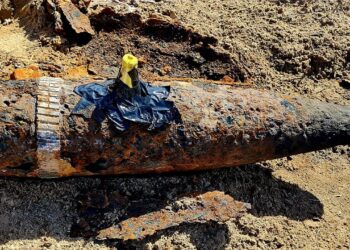 Hallan y destruyen proyectil de artillería en un campo cercano a la Ruta 146