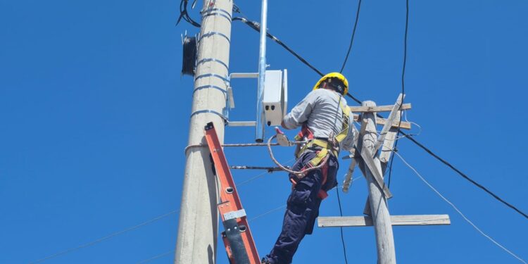 El Gobierno instala nuevas antenas wifi en el oeste de la ciudad de San Luis