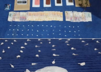 La Policía anuló dos centros de venta y distribución de drogas, incautó sustancias valuadas en casi 2 millones de pesos y detuvo a cuatro personas