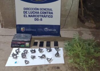 La Policía anuló un centro de venta y distribución de drogas, incautó sustancias valuadas en más de 2 millones de pesos y detuvo a un hombre