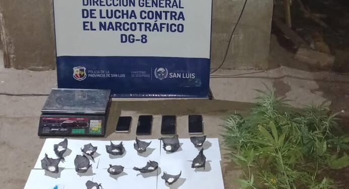 La Policía anuló un centro de venta y distribución de drogas, incautó sustancias valuadas en más de 2 millones de pesos y detuvo a un hombre