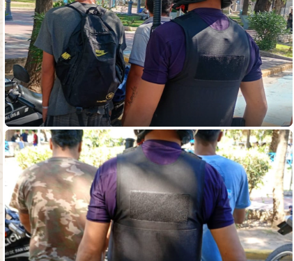 Demoraron a cuatro individuos que realizaban tareas de “trapitos” en la zona céntrica