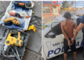 Sustrajo herramientas eléctricas de una camioneta; fue detenido y los elementos fueron recuperados