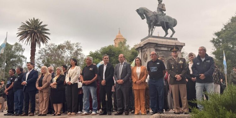 San Luis honró a sus héroes con misa, retreta y caminata en el 44° aniversario de Malvinas