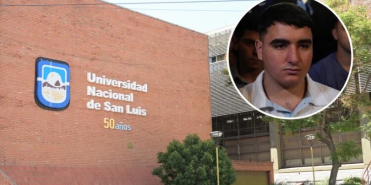 CIRO PERTOSSI SE ANOTÓ EN LA UNIVERSIDAD NACIONAL DE SAN LUIS DESDE LA CÁRCEL Y SU MENSAJE SE HIZO VIRAL