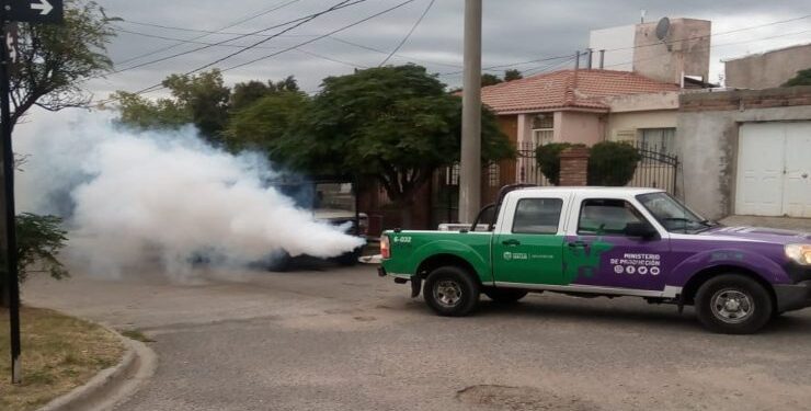 Cronograma de fumigación preventiva en barrios de San Luis