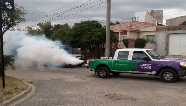 Cronograma de fumigación preventiva en barrios de San Luis