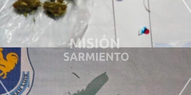 Misión Sarmiento – San Luis: incautaron droga en distintos procedimientos de prevención en el barrio CGT
