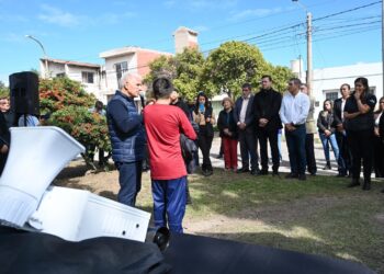 Alarma Ciudadana llegó al barrio Luz y Fuerza de la ciudad de San Luis