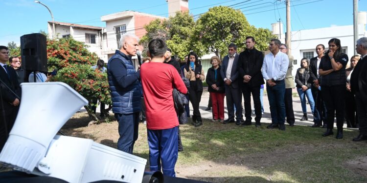 Alarma Ciudadana llegó al barrio Luz y Fuerza de la ciudad de San Luis