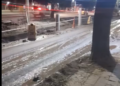Vecino cuestionó el estado de una obra sobre avenida Lafinur y apuntó contra el Municipio