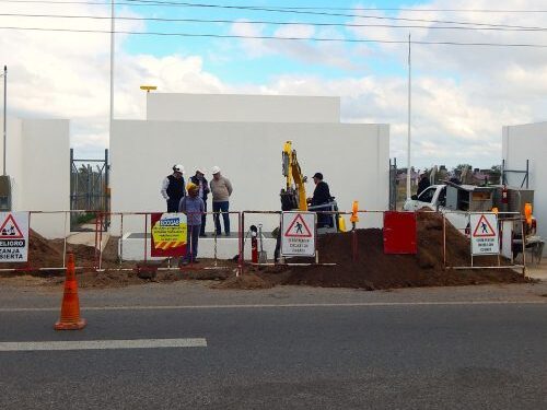 La planta reguladora de gas en la zona sur se acerca a su puesta en funcionamiento