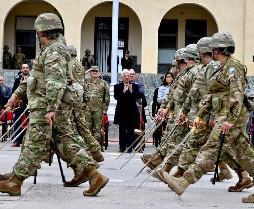 El Ejército Argentino festejó su aniversario abriendo su predio a miles de alumnos sanluiseños