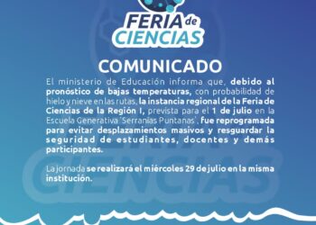 Feria de Ciencias: la instancia regional de la Región I fue reprogramada para el 29 de julio