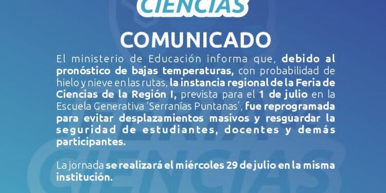 Feria de Ciencias: la instancia regional de la Región I fue reprogramada para el 29 de julio