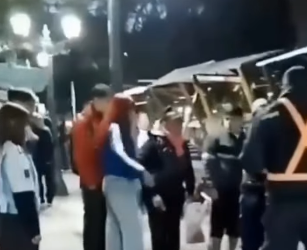 La Policía intervino en una pelea en Plaza Pringles en los festejos del triunfo de la Selección y demoró a dos personas