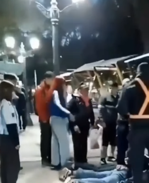 La Policía intervino en una pelea en Plaza Pringles en los festejos del triunfo de la Selección y demoró a dos personas