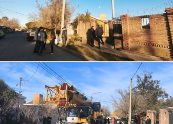 El municipio retiró la antena del Cerro de la Cruz y buscará que la empresa pague los costos del operativo