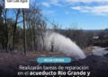 ATENCIÓN. No habrá ingreso de agua cruda por 96 hs. a las plantas potabilizadoras de San Luis, Juana Koslay y La Punta.