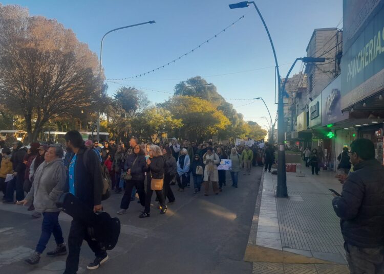 Masiva marcha en San Luis contra el proyecto de Inviolabilidad de la Propiedad Privada