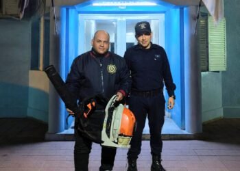 Recuperaron una máquina sopladora que había sido sustraída a los Bomberos Voluntarios
