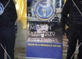 San Luis: la Policía anuló dos centros de venta y distribución de drogas, incautó sustancias valuadas en casi un millón de pesos y detuvo a tres hombres