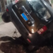 Una camioneta terminó dentro de un pozo durante la nevada en San Luis