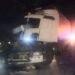 Dos camiones protagonizaron un choque en la Autopista de las Serranías Puntanas