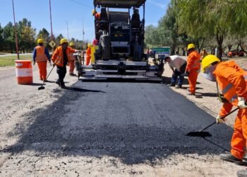 Avanza la repavimentación y puesta en valor de la avenida José Santos Ortiz