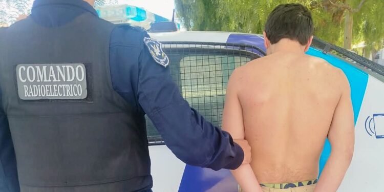 Demoraron a un sujeto que protagonizó un disturbio