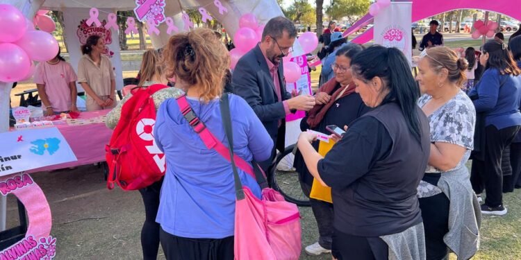 Se llevó a cabo una jornada provincial de concientización sobre el cáncer de mama