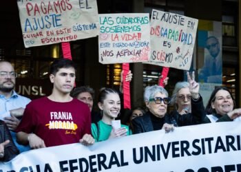 San Luis también marchó en defensa del presupuesto universitario